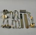 Small Group of Assorted Sterling Silver and Silverplated Flatware and Tableware