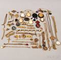 Group of Assorted Mostly Antique Jewelry