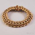 18kt Gold Openwork Link Bracelet