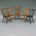 Five Assorted Windsor Chairs