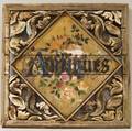 Polychromepainted Carved Openwork Wood Antiques Trade Sign