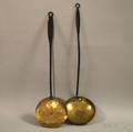 Brass and Wrought Ladle and Strainer