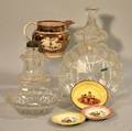 Eight Assorted Glass and Ceramic Items