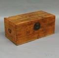 Chinese Export Brassmounted Camphorwood Dovetailconstructed Trunk