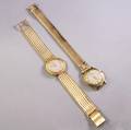 Two Gold Wristwatches