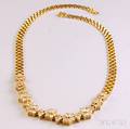 14kt Gold and Diamond Necklace
