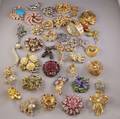 Group of Costume Brooches