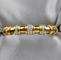 18kt Gold and Diamond Bracelet
