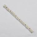 Art Deco Platinum and Diamond Bracelet