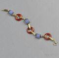 14kt Gold and Hardstone Bracelet