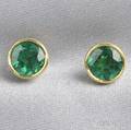Emerald Earstuds