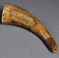Engraved Powder Horn