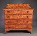 Paintdecorated Pine Chest of Drawers