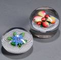 Two Glass Paperweights