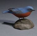 Jess Blackstone Miniature Carved Bluebird Figure