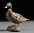 Jess Blackstone Miniature Carved and Painted Mallard Drake Figure
