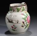 Floraldecorated Bristol Pottery Pearlware Pitcher