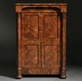 Classical Mahogany and Mahogany Veneer Secretaire a Abattant