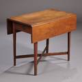 Federal Tiger Maple Pembroke Table