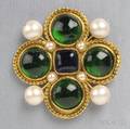 Vintage Byzantinestyle Brooch Chanel