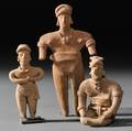 Three Colima Female Figures