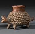 Jalisco Pottery Armadillo Vessel