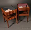 Pair of Robert Hannan Studio Side Tables