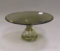 Carl Erickson Art Glass Compote