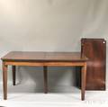 Federalstyle Rectangular Inlaid Mahogany Dining Table
