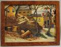 Helen Carr Wood American 18751960 St Petersburg Florida WoodPile  Houses