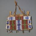 Plains Beaded Hide Possible Bag
