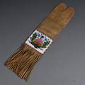 Plains Cree Beaded Hide Pipebag