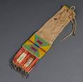 Central Plains Beaded and Quilled Hide Pipebag
