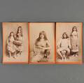 Three Cabinet Card Photographs Depicting Yuma Indians