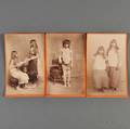 Three Cabinet Cards of Yuma Indians