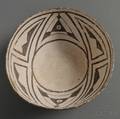 Anasazi Blackonwhite Pottery Bowl