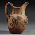 Kewa Painted Pottery Pitcher