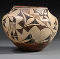 Acoma Polychrome Pottery Jar