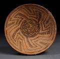 Pima Coiled Basketry Bowl