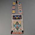 Chippewa Loom Beaded Cloth bandolier Bag