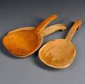Three Woodlands Carved Wood Ladles