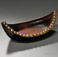 Kwakiutl Carved Wood Grease Bowl