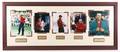 Framed Tiger Woods Championship Memorabilia