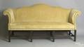 Chippendale style mahogany sofa