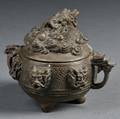 Miniature Bronze Censer