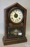 Connecticut rosewood mantle clock