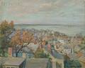 Orlando Rouland American 18711945 Looking Over Old Marblehead