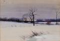 Bruce Crane American 18571937 Snowclad
