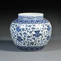 Blue and White Jar