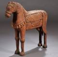 Wooden Temple Horse